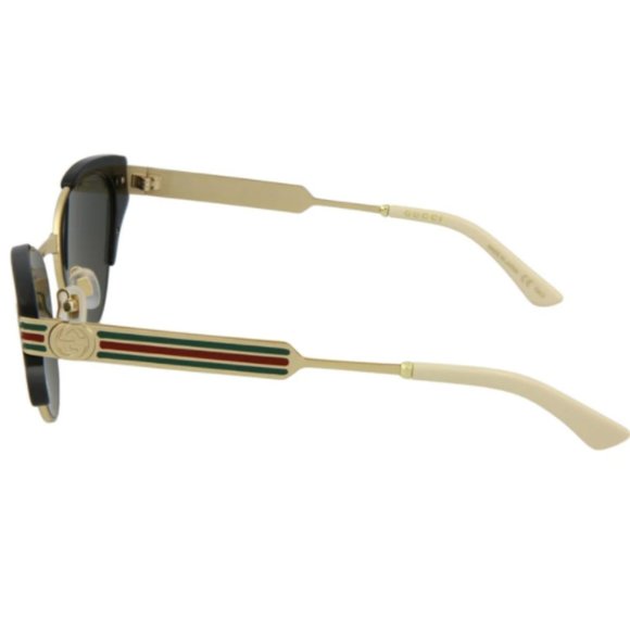 Gucci Cat Eye 55mm Frame Sunglasses - Picture 3 of 3
